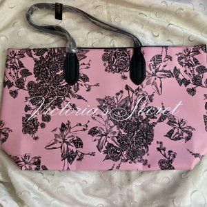 Victoria's Secret Pink Floral Travel Tote Bag